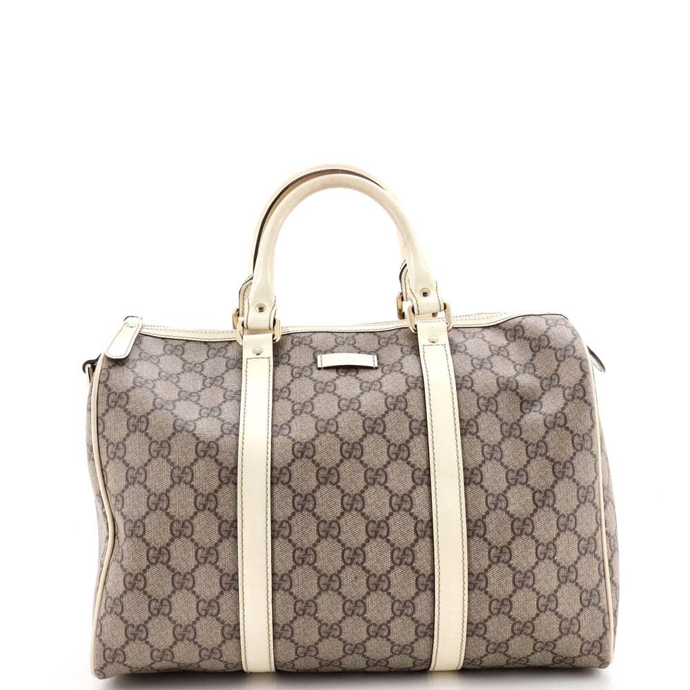 Gucci Joy Boston Bag Gg Coated Canvas #311895G83B